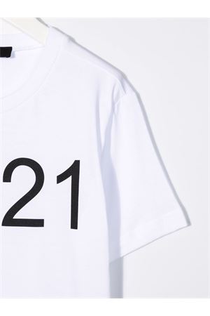 tshirt in cotone bianco N°21 KIDS | N21173N01530N100